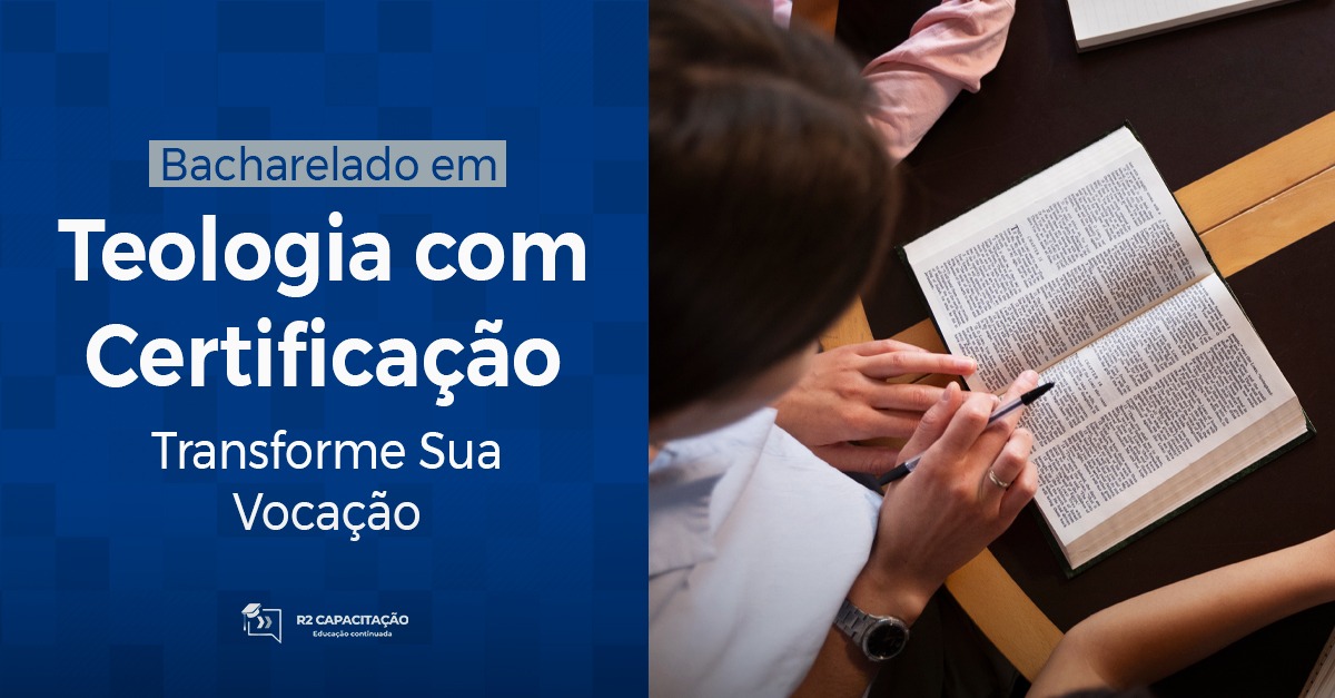 bacharelado em teolgia com certificação transforme sua vocação