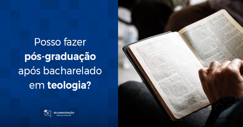 Posso fazer pós-graduação após bacharelado em teologia